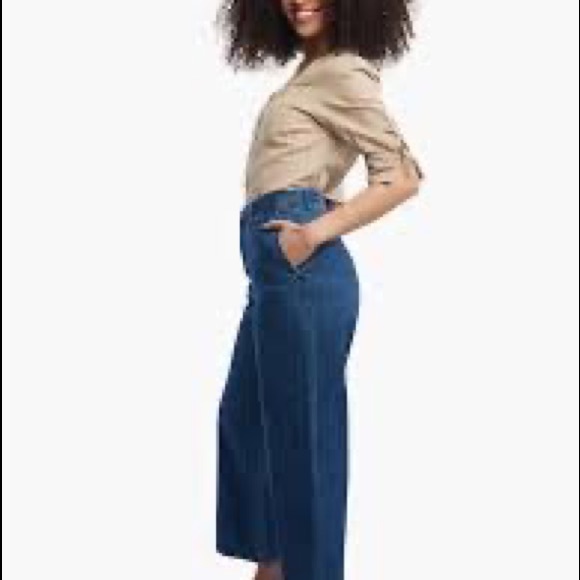 H\u0026M | Jeans | Hm Wide Leg Crop Jeans 